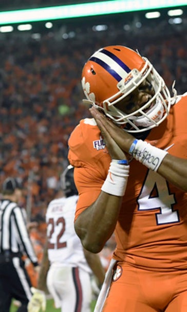 Watson throws 6 TD passes, leads No. 4 Clemson to 56-7 win